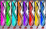 Smooth Flow Snowboard Vinyl Wrap Graphic Decal Sticker