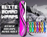 Smooth Flow Snowboard Vinyl Wrap Graphic Decal Sticker