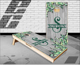 Split Letter Wood Cornhole Boards