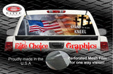 Stand For Flag Cross Mountains Rear Window Wrap