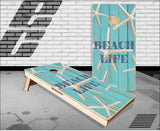 Starfish Beach Wood Cornhole Boards