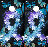 Suicide Awareness Ribbon Cornhole Wrap