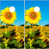 Sunflower UV Direct Print Cornhole Tops