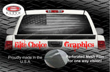 Tattered American Flag Rear Window Wrap