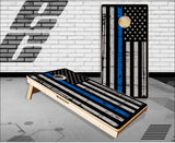Thin Blue Line Flag Cornhole Boards