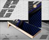 Thin Blue Line Stars Cornhole Boards