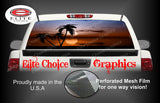 Tropical Sunset 1 Rear Window Wrap
