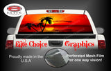 Tropical Sunset 3 Rear Window Wrap