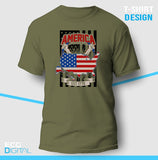 USA American Flag Unisex T-Shirt