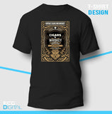 Vintage Cigar And Whiskey Unisex T-Shirt