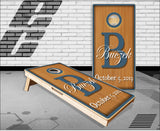 Wedding Letter Color 2 Cornhole Boards