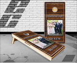 Wedding Wood 2 Cornhole Boards