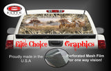 Whitetail Buck Tallgrass Camo Rear Window Wrap