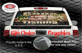 Wicked Wire Fishing Walleye Bass Camo Flag Rear Window Wrap