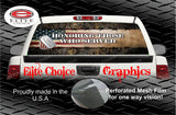 Wicked Wire Honor Vets Camo Flag Rear Window Wrap