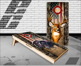 Wicked Wire Turkey Buck Cornhole Boards