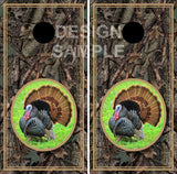 Wild Turkey Camo Cornhole Tops