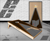 Your Home State Heart Cornhole Boards