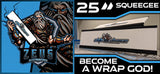 25" Zeus "Wrap God" Felt Edge Squeegee Vinyl Application Tool