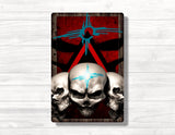 Zia Skull Wild Wood Print
