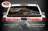 Gun Rear Window Graphic Tint Decal Sticker Truck SUV Van Car