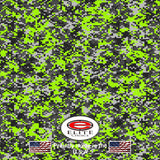 Digital Camo Lime Green  2 15"x52" or 24"x52" Truck/Pattern Print Tree Real Camouflage Sticker Roll or Sheet