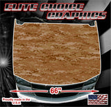 Digital Camo Vinyl Hood Wrap Bonnet Decal Sticker Graphic Universal Fit