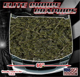Marshland Camo Vinyl Hood Wrap Bonnet Decal Sticker Graphic Universal Fit