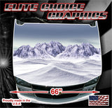 Arctic Tundra Vinyl Hood Wrap Bonnet Decal Sticker Graphic Universal Fit