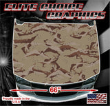 Desert Camo Vinyl Hood Wrap Bonnet Decal Sticker Graphic Universal Fit