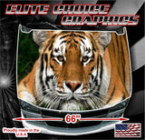 Tiger Vinyl Hood Wrap Bonnet Decal Sticker Graphic Universal Fit