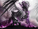 Purple Dragon Vinyl Hood Wrap Bonnet Decal Sticker Graphic Universal Fit