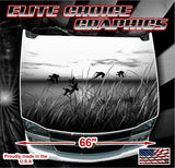 Duck Hunting Heaven Vinyl Hood Wrap Bonnet Decal Sticker Graphic Universal Fit