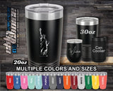 Statue Of Liberty Custom Laser Engraved Tumbler