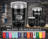 I Love My Dog Custom Laser Engraved Tumbler