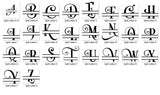 Split Letter Custom Laser Engraved Tumbler