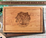 Family Tree Of Life Name Personalized Wood Cutting Board