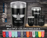 Flying Bird Custom Laser Engraved Tumbler