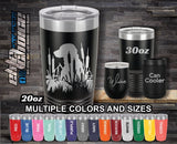 Lab Hunting Custom Laser Engraved Tumbler