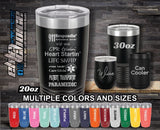 EMS Job Profile Custom Laser Engraved Tumbler