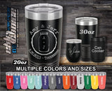 Mason Jar Names Custom Laser Engraved Tumbler