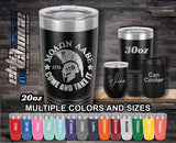 Molon Labe 1776 Spartan Skull 11B Custom Laser Engraved Tumbler