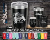 Offroad 4x4 Mountain Trail Riding Custom Laser Engraved Tumbler