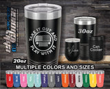Offroad 4x4 Play With It Custom Laser Engraved Tumbler