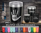 Offroad 4x4 Wave Custom Laser Engraved Tumbler
