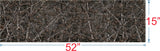 Woodland Ghost 15"x52" or 24"x52" Truck/Pattern Print Tree Real Camouflage Sticker Roll or Sheet