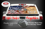 Gun Rights 2nd Amendment 1 Rear Window Graphic Tint Decal Sticker Truck SUV Van Car