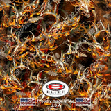 Obliteration Tree Blaze Buck Deer 15"x52" or 24"x52" Truck/Pattern Print Tree Real Camouflage Sticker Roll or Sheet